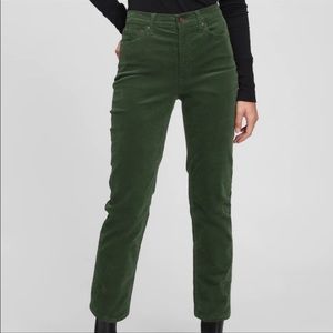 Gap vintage slim High rise corduroy jeans